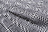 DAXUEN Retro plaid short-sleeved shirt