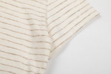 DAXUEN Short-sleeved women's polo shirt with lace-up front