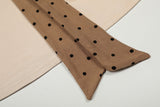 DAXUEN Polka dot question mark polo shirt