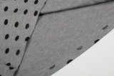 DAXUEN Distressed star graphic polka dot t-shirt
