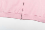 DAXUEN Dark Harvest oversized zip hoodie with graphics