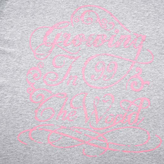 DAXUEN Oversized short-sleeved T-shirt with distressed graphic print