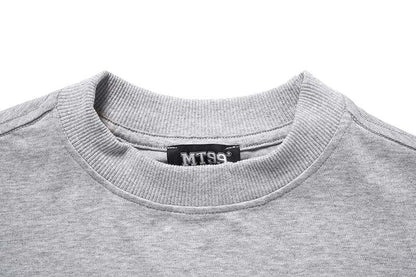 DAXUEN Oversized short-sleeved T-shirt with distressed graphic print