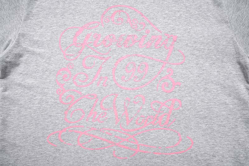 DAXUEN Oversized short-sleeved T-shirt with distressed graphic print