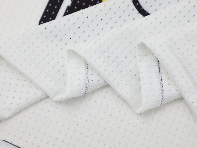 DAXUEN White short-sleeved graphic T-shirt