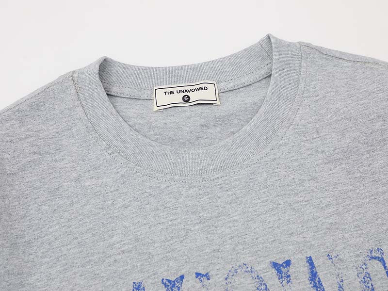 DAXUEN Oversized graphic T-shirt with distressed print