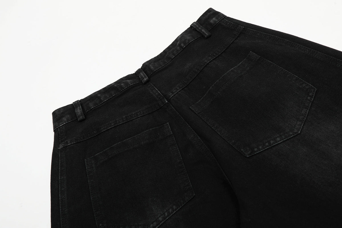 DAXUEN Pair of oversized wide-leg balloon-style denim pants