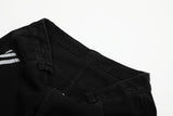DAXUEN Wide-leg denim pants with stripes