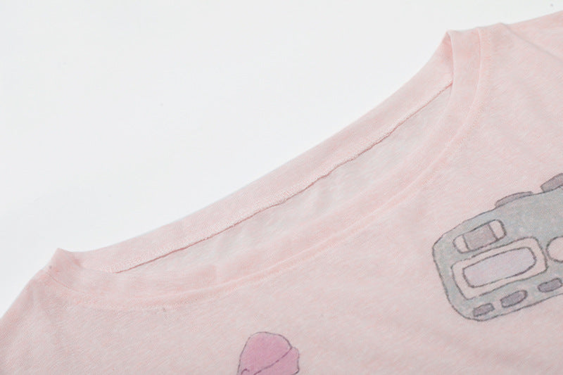 DAXUEN Dachshund graphic long sleeve top