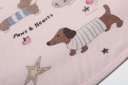 DAXUEN Dachshund graphic long sleeve top