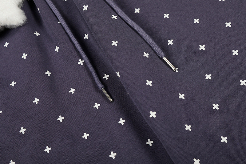 DAXUEN Wide-leg sweatpants with star print
