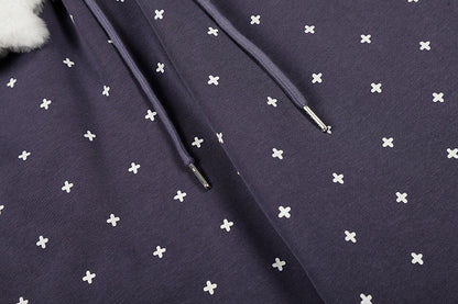 DAXUEN Wide-leg sweatpants with star print