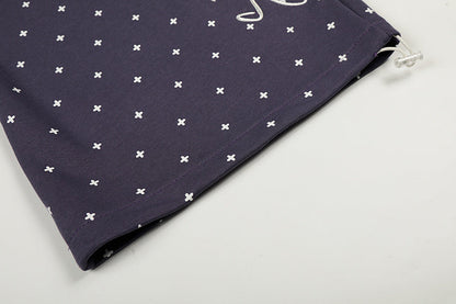 DAXUEN Wide-leg sweatpants with star print