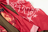 DAXUEN Wide-leg cargo pants with decorative overlays