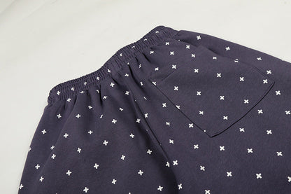 DAXUEN Wide-leg sweatpants with star print