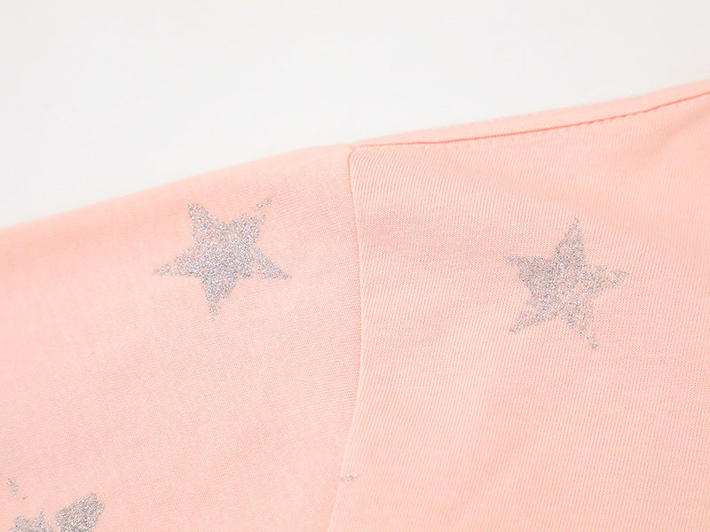 DAXUEN Starry graphic crew neck T-shirt