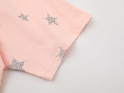 DAXUEN Starry graphic crew neck T-shirt