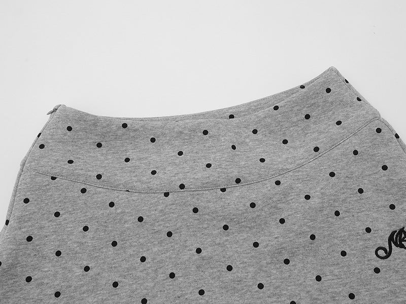 DAXUEN Polka dot skort with fitted shorts