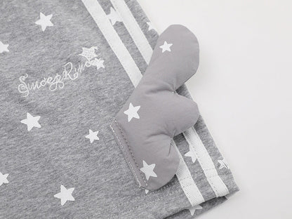 DAXUEN High-waisted star print lounge shorts