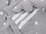 DAXUEN High-waisted star print lounge shorts