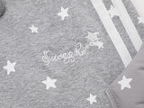 DAXUEN High-waisted star print lounge shorts