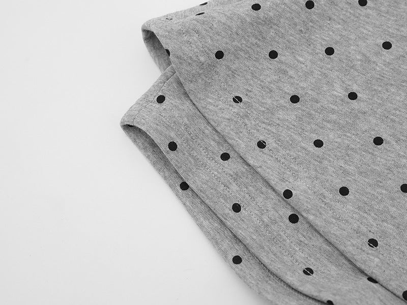 DAXUEN Polka dot skort with fitted shorts