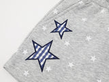 DAXUEN Women's casual shorts with star prints and embroidery