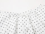 DAXUEN Women's polka dot ruffled lounge shorts