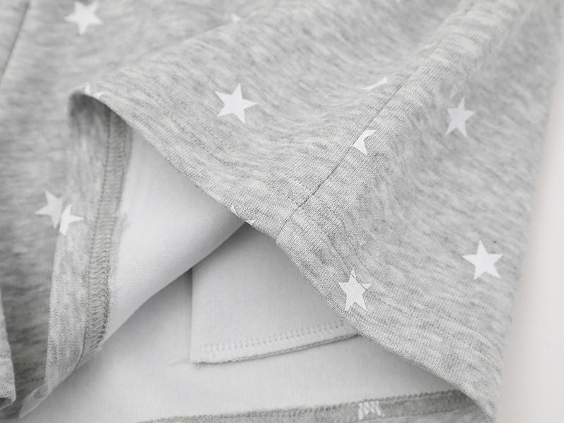 DAXUEN Women's casual shorts with star prints and embroidery