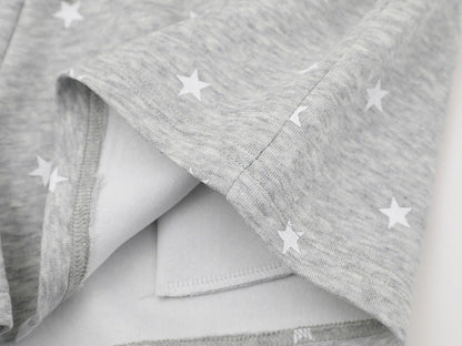 DAXUEN Women's casual shorts with star prints and embroidery