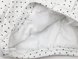 DAXUEN Women's polka dot ruffled lounge shorts