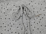 DAXUEN Starry ruffled peplum t-shirt