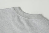 DAXUEN Short-sleeved crew-neck T-shirt with horse head embroidery