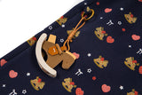 DAXUEN Women's wide leg lounge pants with cartoon print