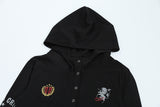 DAXUEN Fitted long sleeve hooded top