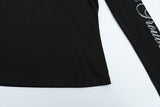 DAXUEN Fitted long sleeve hooded top
