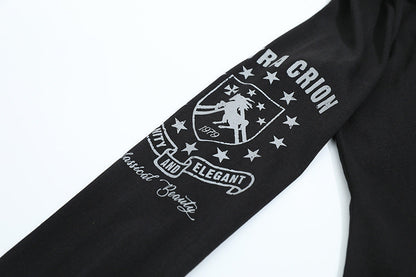 DAXUEN Fitted long sleeve hooded top