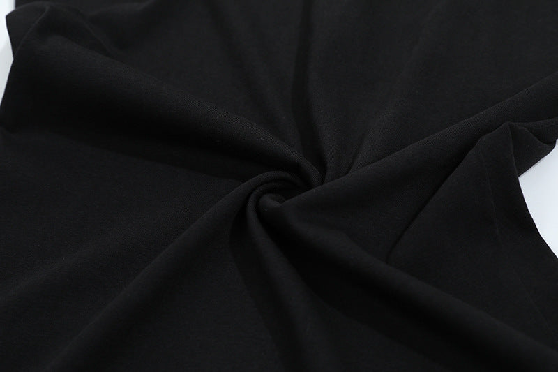 DAXUEN Fitted long sleeve hooded top