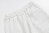 DAXUEN Gingham apple embroidered wide-leg pants