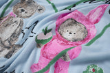 DAXUEN Meticulous cartoon graphic long-sleeve T-shirt
