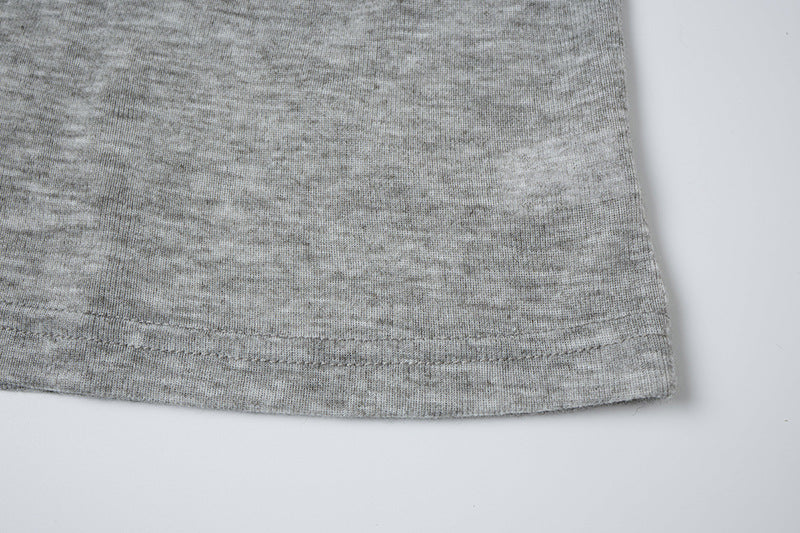 DAXUEN Gothic text long sleeve t-shirt