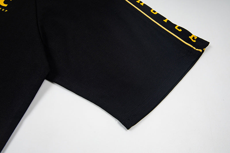 DAXUEN Graphic oversized t-shirt with raglan sleeves