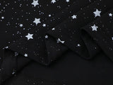 DAXUEN Oversized crew neck t-shirt with star print