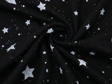 DAXUEN Oversized crew neck t-shirt with star print