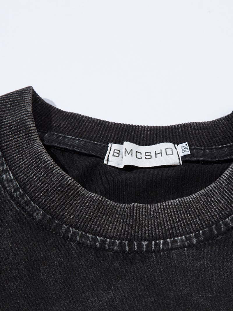 DAXUEN Oversized t-shirt with robot print
