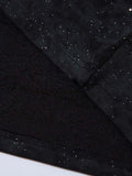 DAXUEN Oversized short-sleeved crew neck t-shirt with thorn print