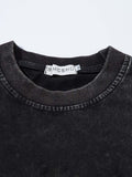 Double snake print crew neck t-shirt