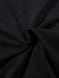 Inhumane graphic oversized black t-shirt