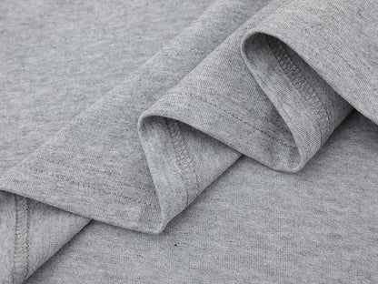INSUNAD graphic T-shirt with faux-wrap panel