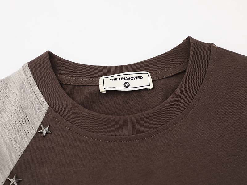 DAXUEN Distressed bear graphic long sleeve t-shirt